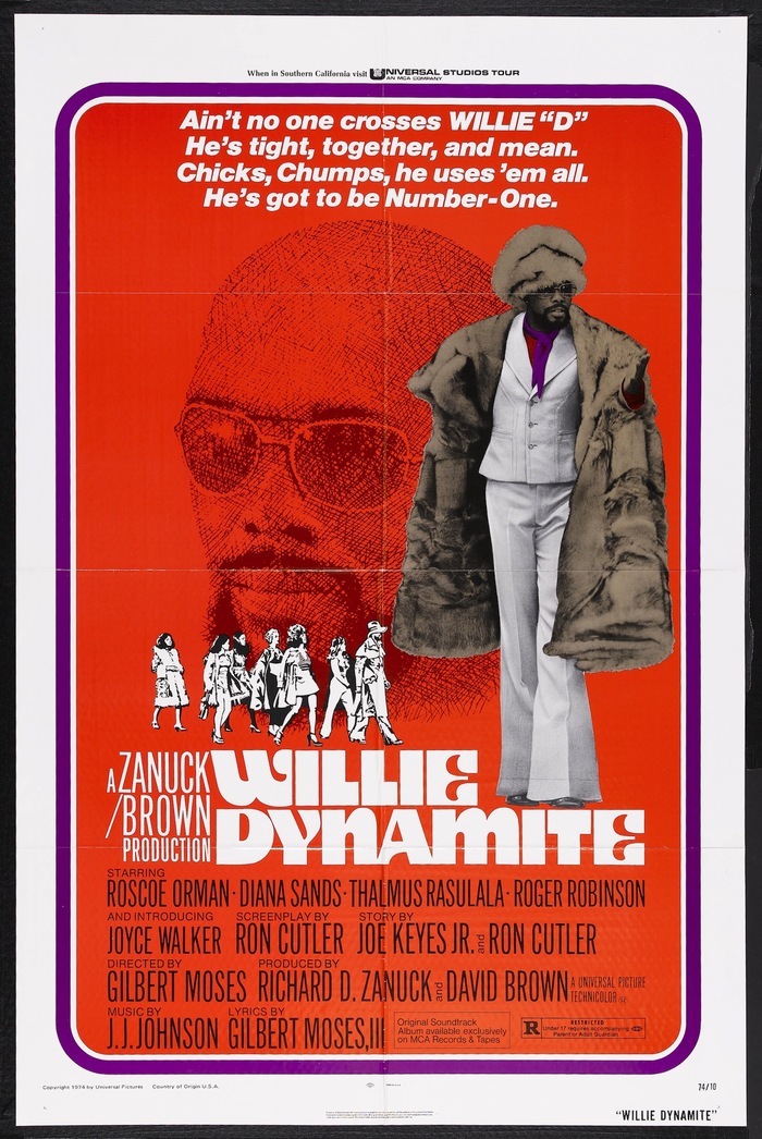 Willie Dynamite Movie Posters Fonts In Use